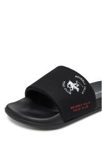 Beverly Hills Polo Club Klapki M-835112 Czarny. Kolor: czarny. Materiał: materiał #3