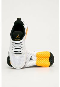 Nike Kids - Buty dziecięce Jordan Air Max 200. Nosek buta: okrągły. Zapięcie: sznurówki. Kolor: biały. Materiał: materiał, syntetyk, skóra ekologiczna, guma, zamsz. Szerokość cholewki: normalna. Obcas: na platformie. Model: Nike Air Max #3