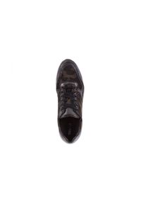 Sneakersy Bayla-131 8401 Grey, Skóra naturalna. Kolor: szary. Materiał: zamsz. Szerokość cholewki: normalna