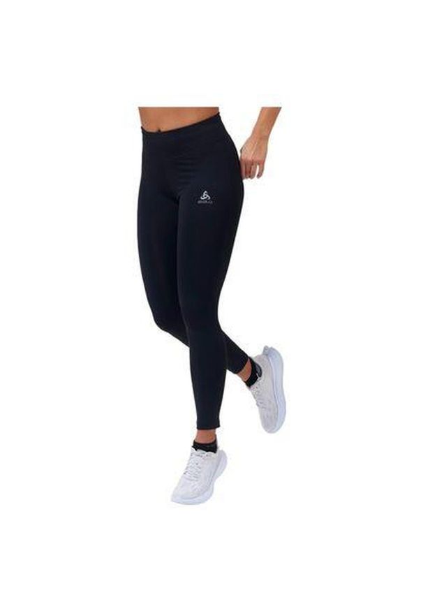 Legginsy do biegania damskie Odlo ESSENTIAL. Kolor: czarny
