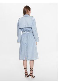 Pinko Trencz Partita 100586 A0MX Niebieski Regular Fit. Kolor: niebieski. Materiał: bawełna #4