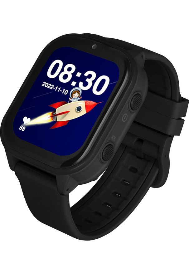 GARETT - Smartwatch Garett Kids Sun Ultra 4G Czarny (SUN ULTRA 4G BLACK). Rodzaj zegarka: smartwatch. Kolor: czarny