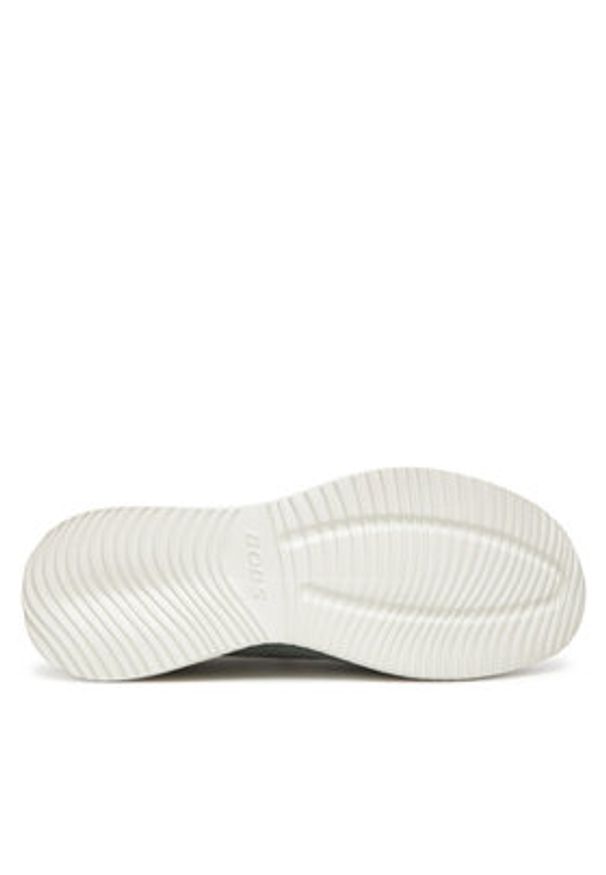 skechers - Skechers Sneakersy Bobs Squad-Tough Talk 32504/SAGE Zielony. Kolor: zielony. Materiał: materiał