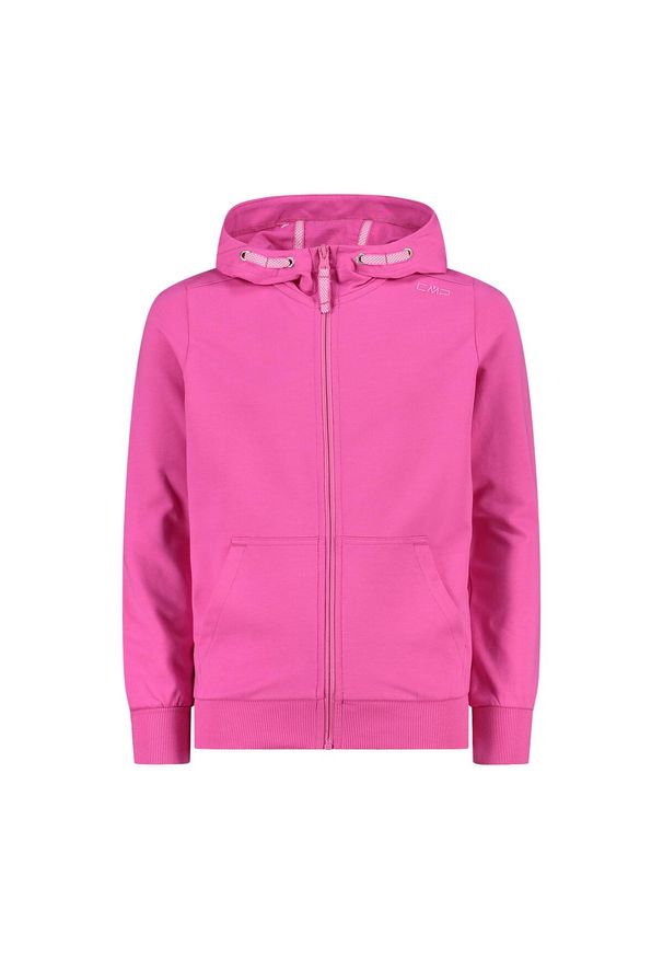Bluza dziecięca turystyczna CMP 35D7735. Kolor: różowy. Sport: turystyka piesza