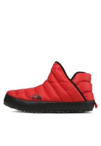 The North Face Kapcie Thermoball Traction Bootie NF0A3MKHKZ31 Czerwony. Kolor: czerwony. Materiał: materiał