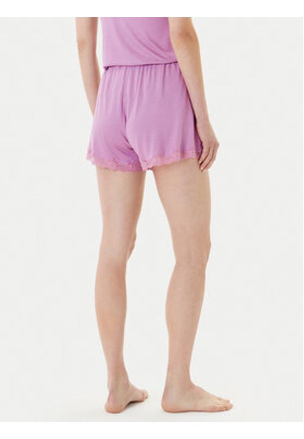 United Colors of Benetton - United Colors Of Benetton Szorty piżamowe 3Z123900V Różowy Regular Fit. Kolor: różowy. Materiał: wiskoza