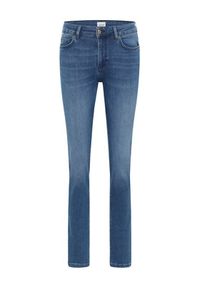 Mustang Jeansy Crosby 1013592 Granatowy Slim Fit. Kolor: niebieski
