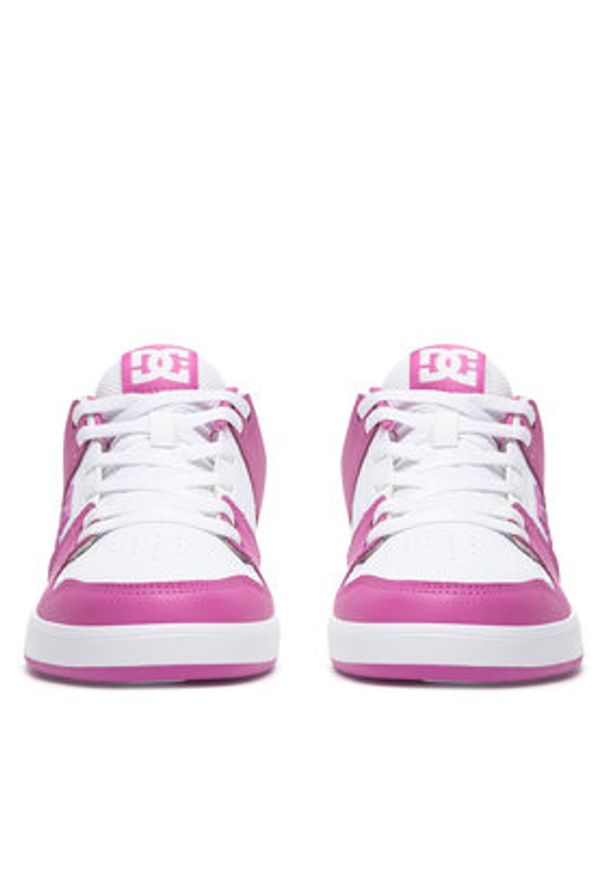 DC Sneakersy DC SHOE CURE DC01682100 Biały. Kolor: biały. Materiał: skóra