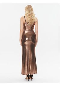 Marciano Guess Sukienka wieczorowa 3BGK0L 6204A Brązowy Regular Fit. Kolor: brązowy. Materiał: syntetyk. Styl: wizytowy #4
