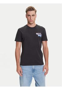 Tommy Jeans T-Shirt Stack Backprint DM0DM21589 Czarny Regular Fit. Kolor: czarny. Materiał: bawełna