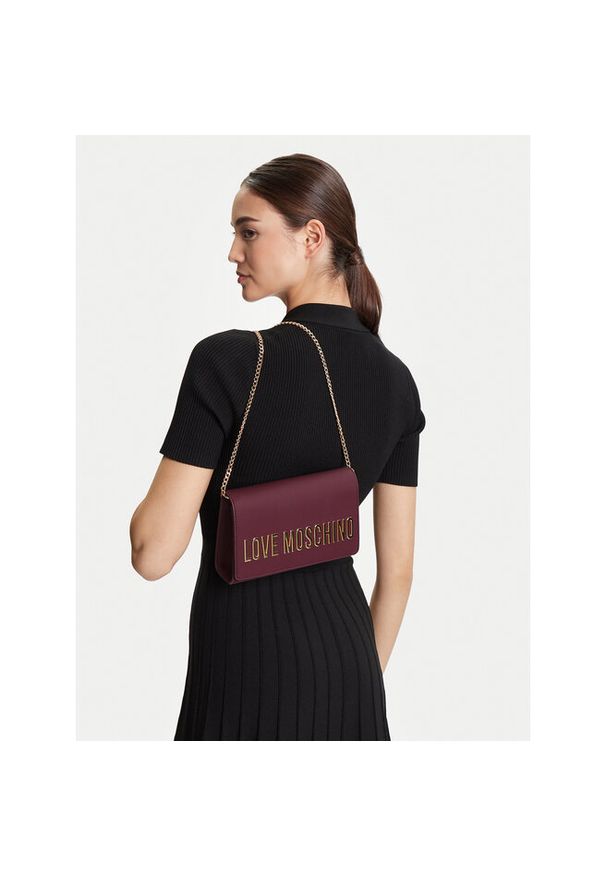 Love Moschino - Torebka LOVE MOSCHINO. Kolor: czerwony