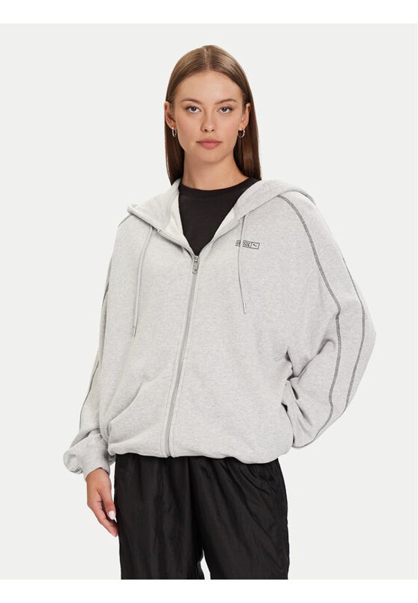 Puma Bluza PUMA X ROSÉ T7 633801 10 Szary Oversize. Kolor: szary. Materiał: bawełna