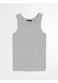Sinsay - Tank top - szary. Kolor: szary