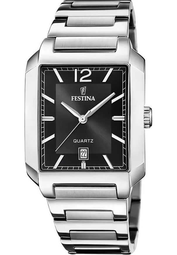 Zegarek Festina Zegarek męski Festina F20677-4 srebrny. Kolor: srebrny