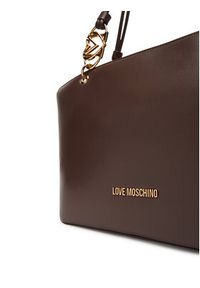 Love Moschino - LOVE MOSCHINO Torebka JC4074PP1NLF0301 Brązowy. Kolor: brązowy. Materiał: skórzane #3