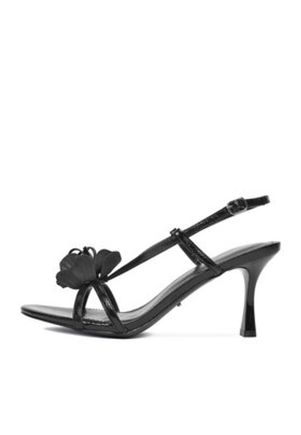 DeeZee Sandały CEO-297-77 Czarny. Kolor: czarny. Materiał: skóra