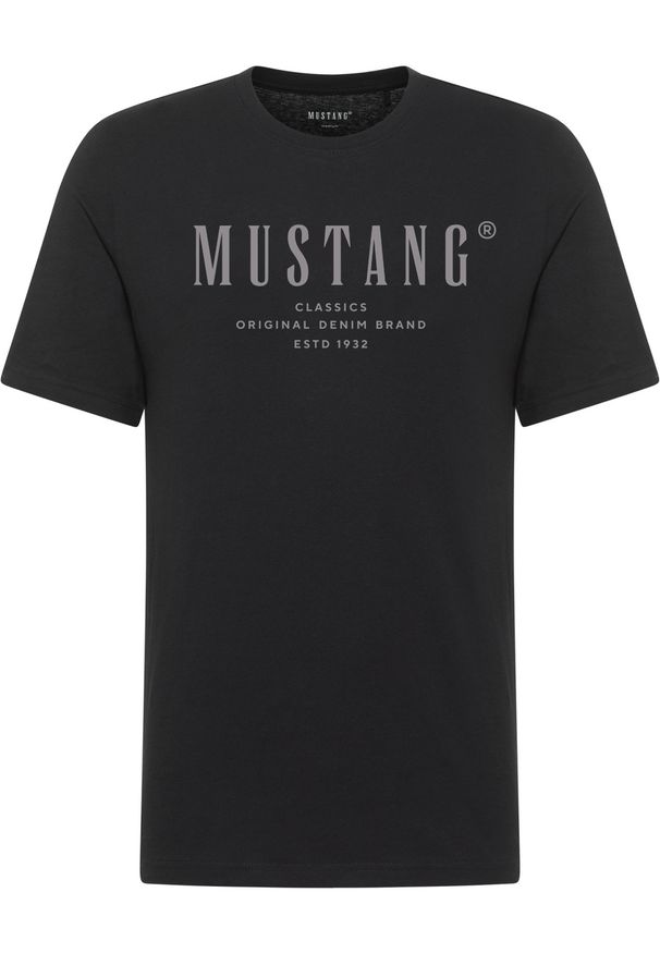 Męski T-Shirt Mustang Style Alex Black 1017329 4142