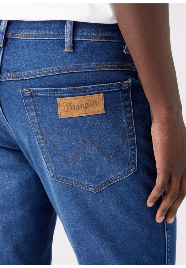 Wrangler - WRANGLER TEXAS TAPER MĘSKIE SPODNIE JEANSOWE LAST KISS W12T8626P 112320030