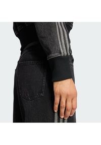 Adidas - adidas Kurtka jeansowa Firebird KD2898 Czarny Regular Fit. Kolor: czarny. Materiał: bawełna #2