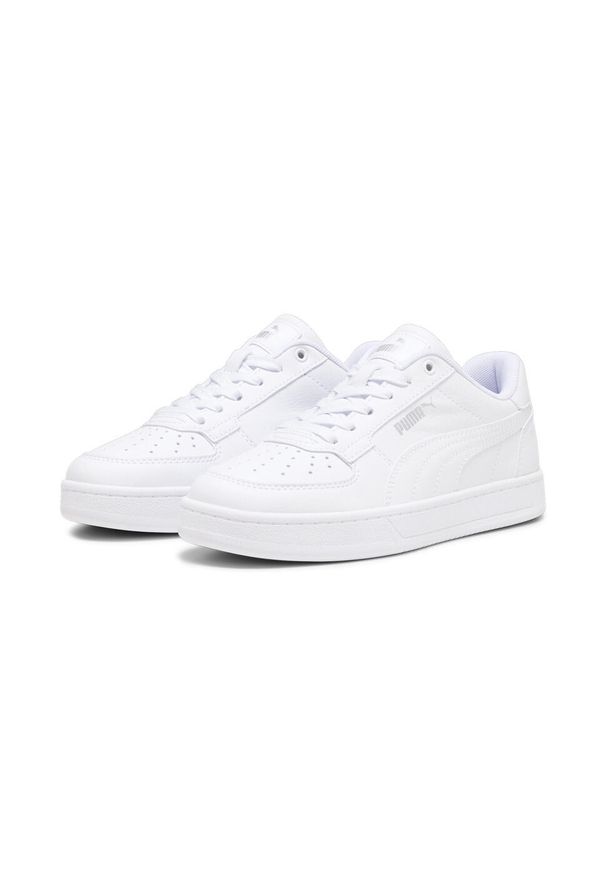 Puma - Młodzieżowe sneakersy PUMA Caven 2.0 PUMA White Silver Black Metallic. Kolor: biały, wielokolorowy, szary. Materiał: materiał, syntetyk. Szerokość cholewki: normalna. Sport: turystyka piesza