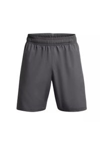 Szorty Under Armour Tech™ Woven Wordmark. Kolor: szary, biały, wielokolorowy. Sport: fitness #1