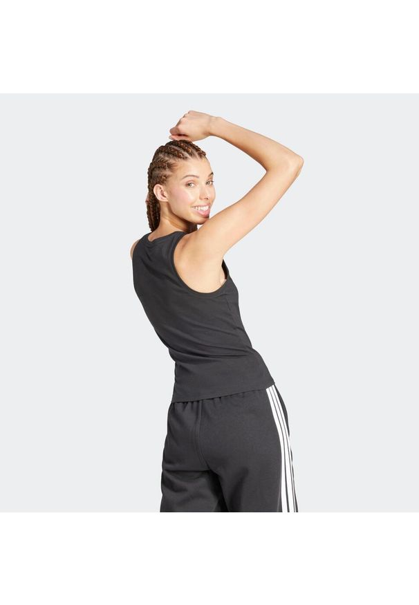 Adidas - Koszulka bez rękawów damska ADIDAS Gym & Pilates. Materiał: włókno, materiał, bawełna. Długość rękawa: bez rękawów. Sport: joga i pilates