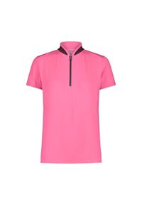 Damski jersey CMP. Kolor: różowy. Materiał: jersey. Sport: kolarstwo #1
