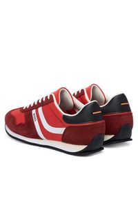 BOSS Sneakersy Levon 50568468 Czerwony. Kolor: czerwony. Materiał: skóra, zamsz #6