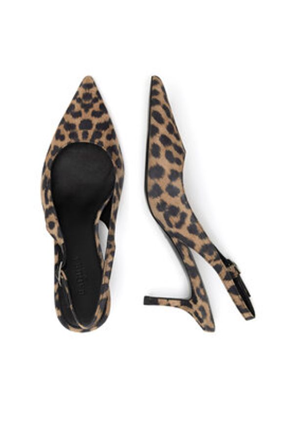 Badura Czółenka IRIS-V1581-21-1 Czarny. Kolor: czarny. Materiał: skóra, zamsz