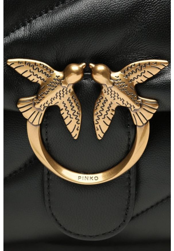 Pinko - PINKO Czarna torebka Love Puff Classic CL AW25. Kolor: czarny