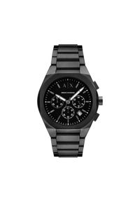 Zegarek Armani Exchange. Kolor: czarny