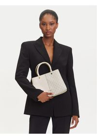 MICHAEL Michael Kors Torebka Flora 30T5GFFS2B Beżowy. Kolor: beżowy. Materiał: skórzane #1