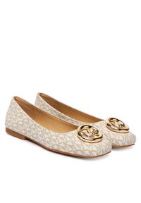 MICHAEL Michael Kors Baleriny Milan Flex Ballet 40F5MLFP1B Écru. Materiał: skóra #5