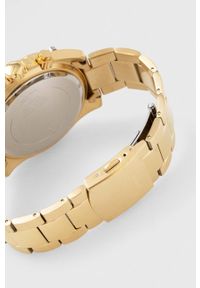 Guess zegarek męski kolor złoty. Kolor: złoty. Materiał: materiał #5