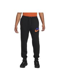 Spodnie sportowe męskie Nike Club Bb Jogger. Kolor: czarny. Materiał: dresówka. Długość: długie