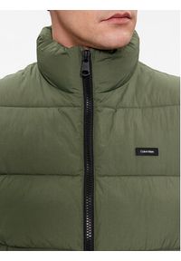 Calvin Klein Kamizelka Crinkle K10K110334 Zielony Regular Fit. Kolor: zielony. Materiał: syntetyk. Długość rękawa: bez rękawów #6