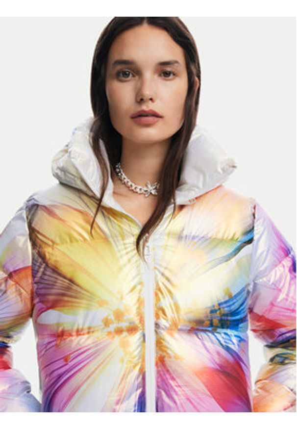 Desigual Kurtka zimowa Kalmar 24WWEW40 Kolorowy Regular Fit. Materiał: syntetyk. Wzór: kolorowy. Sezon: zima