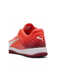 Buty do piłki ręcznej męskie Puma Accelerate Turbo. Kolor: biały, czerwony, wielokolorowy. Materiał: materiał, syntetyk