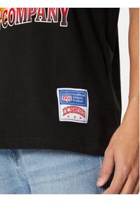 DC Shoes T-Shirt Champion Ring ADYZT05430 Czarny Standard Fit. Kolor: czarny. Materiał: bawełna #5