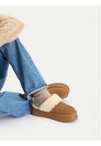 Badura Kapcie EO-EDI-TS6292 Brązowy. Kolor: brązowy. Materiał: skóra, zamsz #5