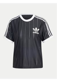 Adidas - adidas T-Shirt adicolor 3-Stripes IX5505 Czarny Loose Fit. Kolor: czarny. Materiał: syntetyk