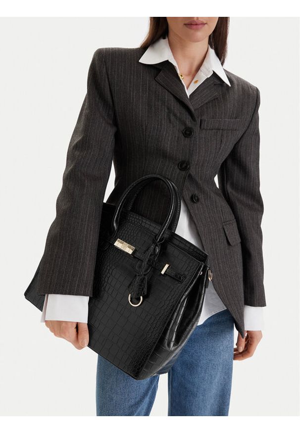 Nine West Torebka CEO-Melia-LDA8377 Czarny. Kolor: czarny