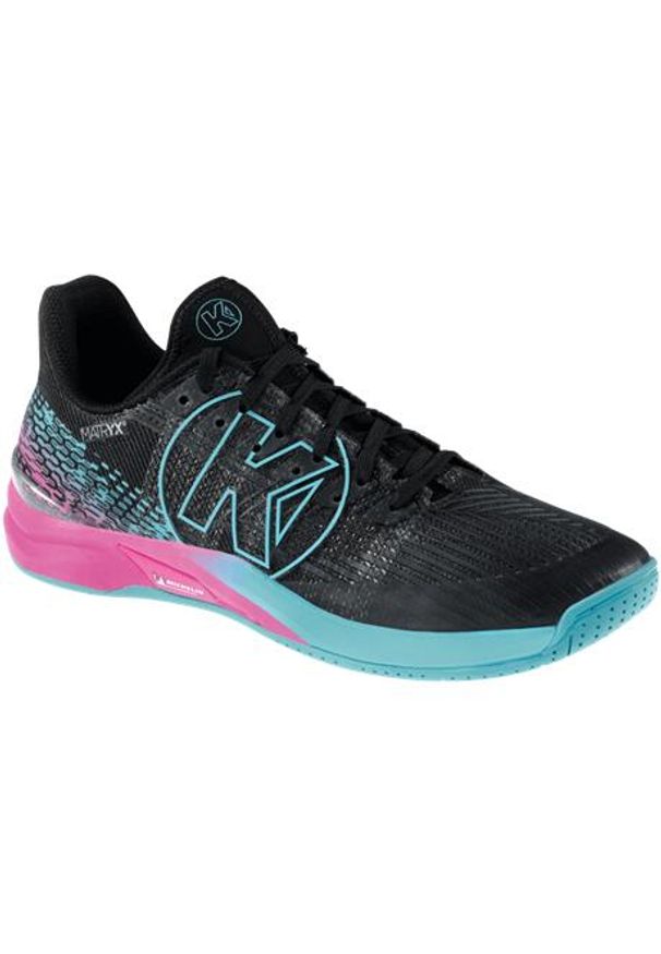 KEMPA - Buty Kempa Attack One 2.0. Kolor: wielokolorowy, czarny, niebieski, zielony. Materiał: materiał