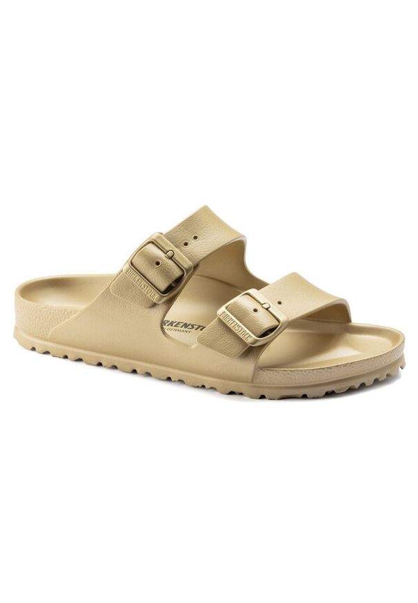 Klapki damskie Birkenstock Arizona Essentials EVA. Kolor: złoty
