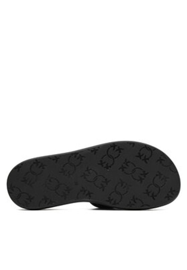 Pinko - PINKO Klapki Fiona 03 SD0525 P003 Czarny. Kolor: czarny. Materiał: skóra