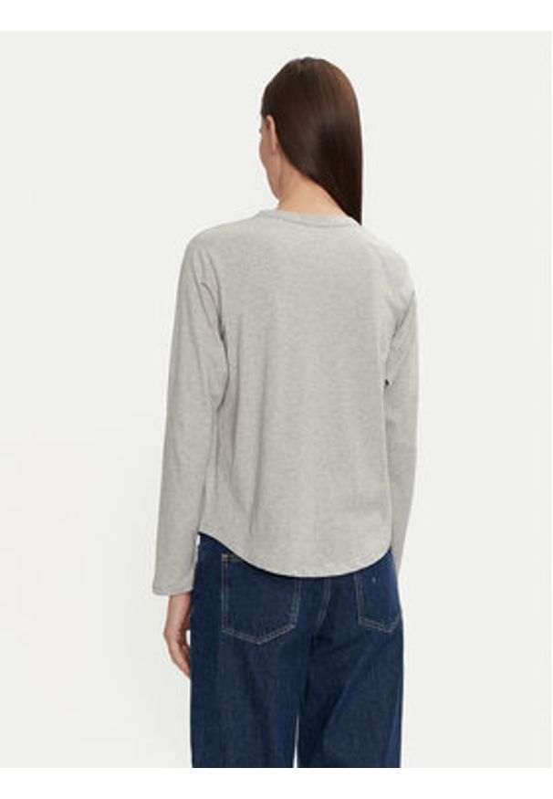 GAP - Gap Bluzka 534389-02 Szary Relaxed Fit. Kolor: szary. Materiał: bawełna