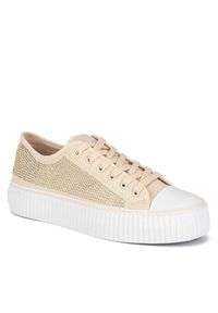 Beverly Hills Polo Club Trampki BHPC058W Beżowy. Kolor: beżowy. Materiał: materiał #5