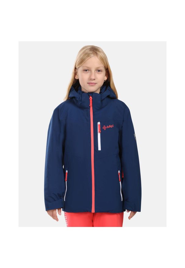 Dziewczęca kurtka narciarska Kilpi VALERA-JG. Kolor: niebieski. Sezon: zima. Sport: narciarstwo