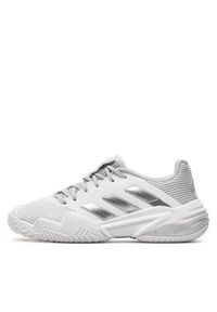 Adidas - adidas Buty do tenisa Barricade 13 Tennis IF0407 Biały. Kolor: biały. Materiał: materiał. Sport: tenis #6