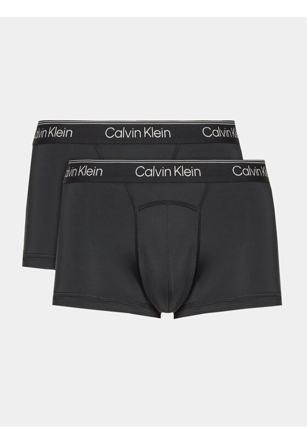 Komplet 2 par bokserek Calvin Klein Underwear. Kolor: czarny